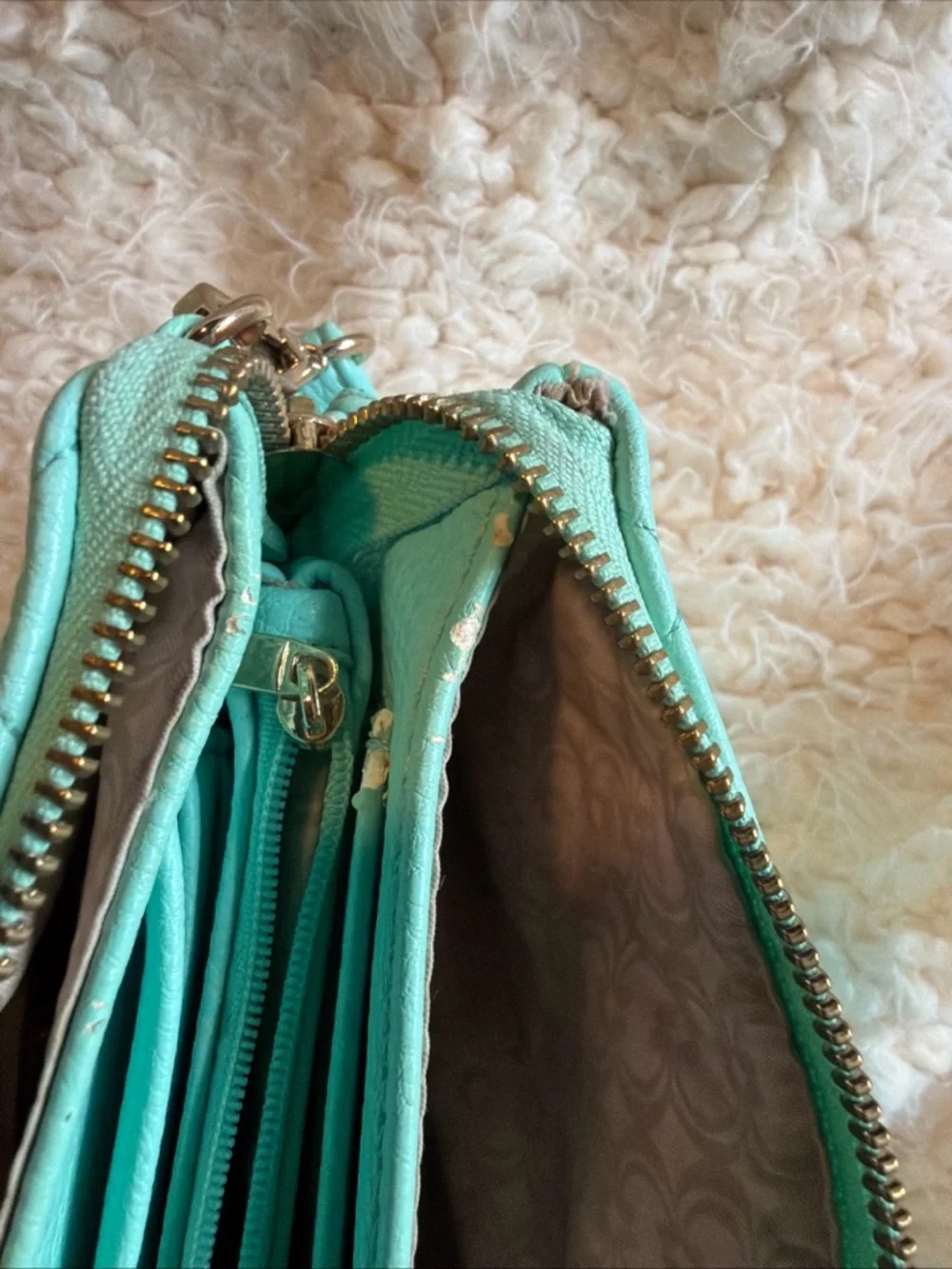 Mint & Seafoam Bag Bundle Chinese Laundry Hobo & Charming Charlie Crossbody
